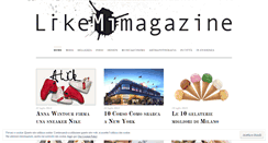 Desktop Screenshot of likemimagazine.com